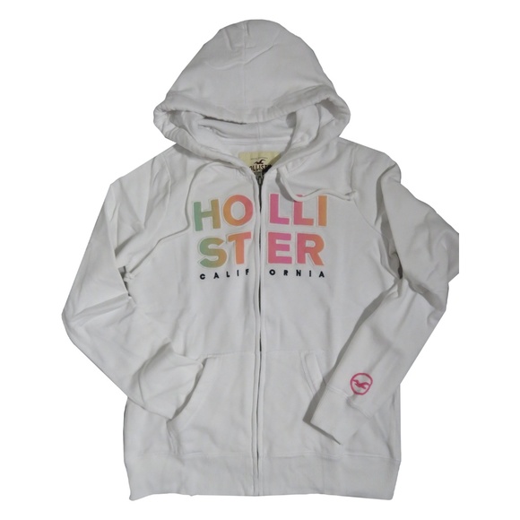 Hollister Tops - HOLLISTER Women's Hoodie Logo Graphic